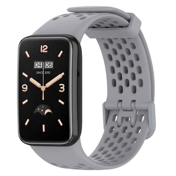 Silikoninen ranneke Xiaomi Band 7 Prolle Harmaa