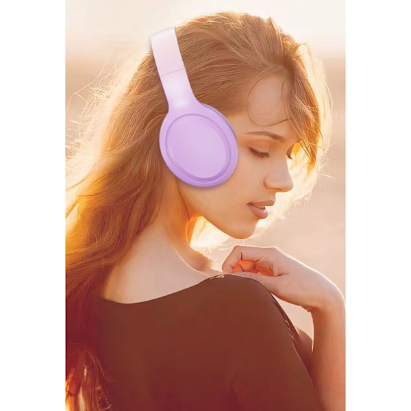 Gradient Bluetooth-hörlurar DR88 - Uppslukande ljud Lila
