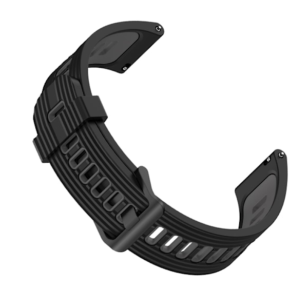 Snyggt silikonarmband för GT Runner Svart+grå