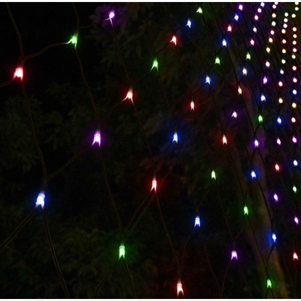 Light net, 120 x 150 cm, 45 LED, multicolor, Indoor/outdoor