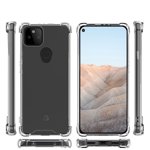 Akryyli 2-in-1 Neljän kulman turvatyynyllä varustettu suojakotelo Googlelle Model 5