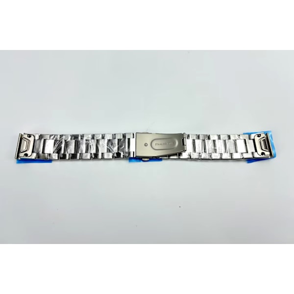 Klockarmband i rostfritt stål, silverfärgat, 20 mm, för Garmin Fenix 8/7/6/5