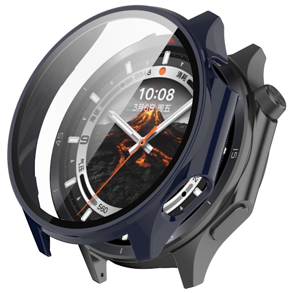 OnePlus Watch 3 & OPPO Watch X2 -kotelo näytönsuojalla Sininen