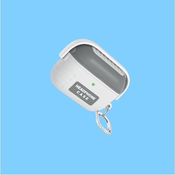 Silikone Etui til Airpods Pro 2 Lysegrå