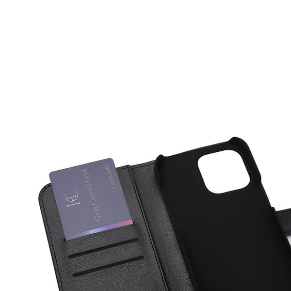 Säteilysuojattu matkapuhelinkotelo, 3 korttipaikkaa, musta - iPhone 14 Pro Max