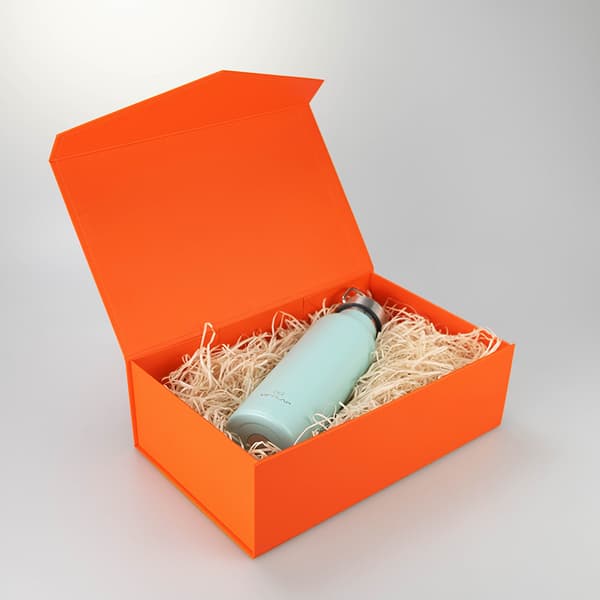 Stor V-formet gaveæske Orange L Orange L