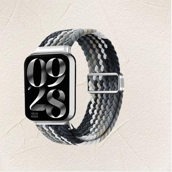 Xiaomi Smart Band Sort Chokolade Nylon Flettet Rem Xiaomi 8 Lite