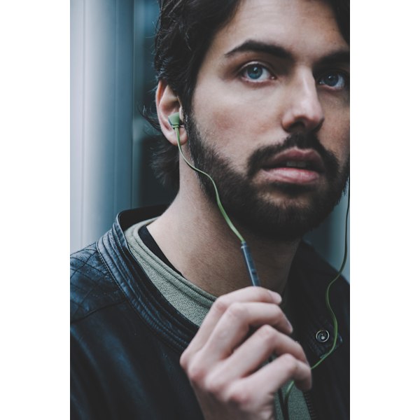 Fine Stereo In-Ear-hörlurar, vit