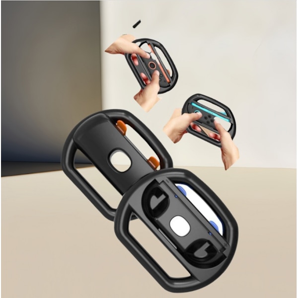Racerat til Switch2 Controllere - Sort (2-pak)