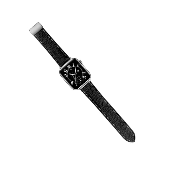 Armband i äkta läder för Honor Watch 5 Svart