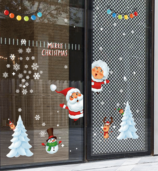 Stickers med julmotiv 2-pack