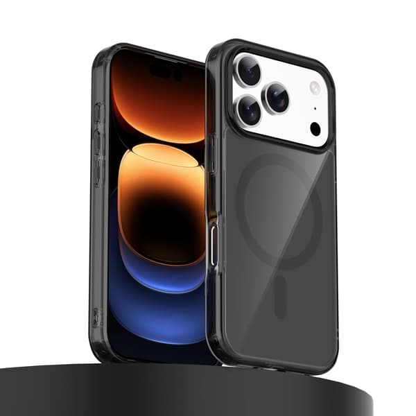 MagSafe Kompatibelt Transparent Stötsäkert Skal för iPhone 17 Pro Max