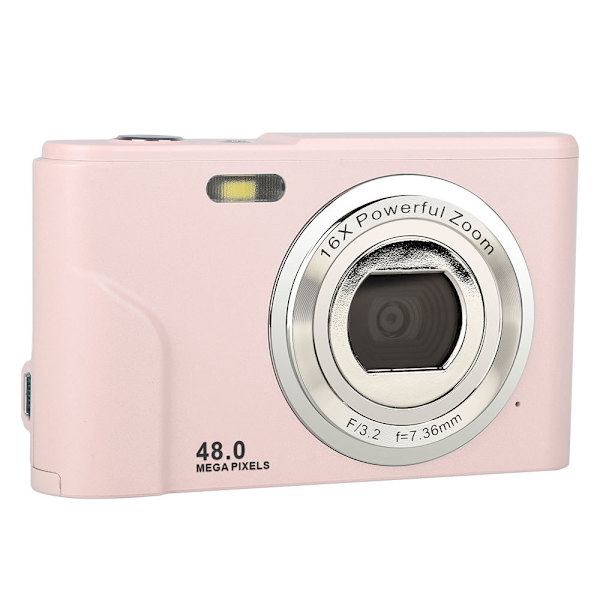 INF Digitalkamera 1080P / 48 megapixel / 16x zoom Lyserød