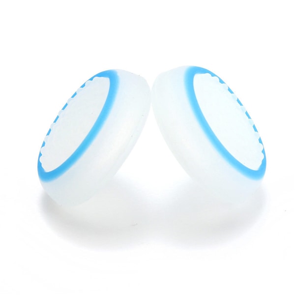 Lysande silikon tumgrepp för spelkontroller (4-pack)