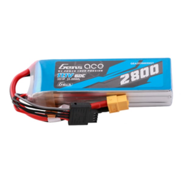 Gens ace G-Tech Soaring 2800mAh 11,1V 60C 3S1P LiPo XT60