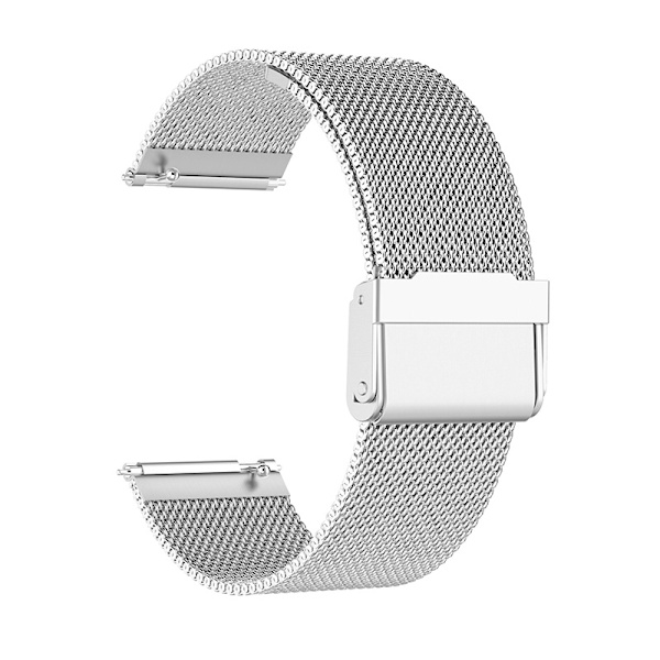 Klockarmband i rostfritt stål för Suunto 9 Baro/7/d5/Spartan Silver 24 mm