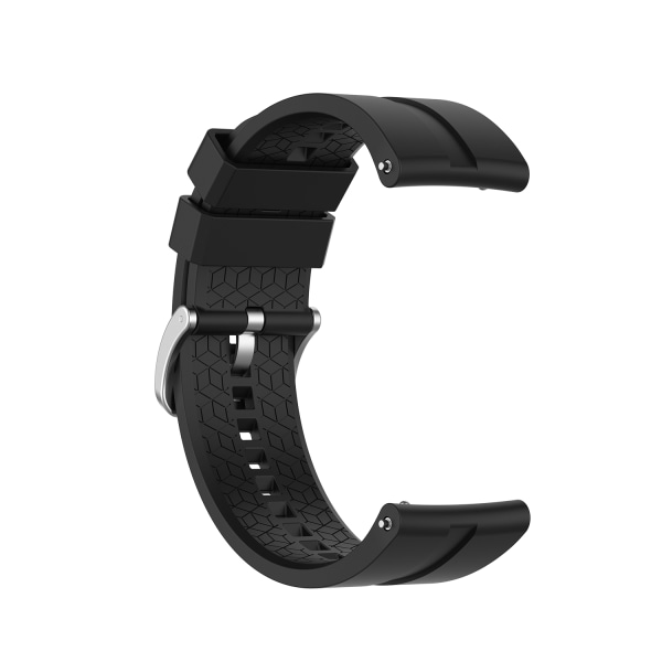20 mm silikonarmband för klockarmband för Huawei Watch GT 2 42 m Svart