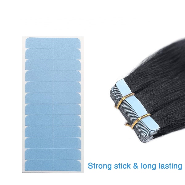 INF Dubbelsidig tejp för hårförlängning/peruk 10 ark 240 sticker