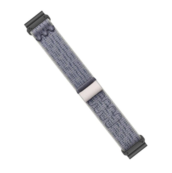 Quick Release Nylon urrem til Garmin Fenix 8/567Xpro Grey 22 mm Grey 22 mm