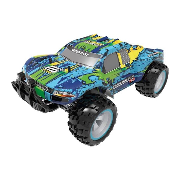 RC fjärrstyrd bil 1:18 Double Eagle (grön) Buggy (höghastighet) E330-003