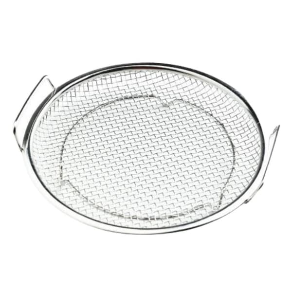 304 rustfrit stål olieafløbsfilter til fritering med dobbelthåndtag og bakke til kyllingevinger og pomfritter 24cm net