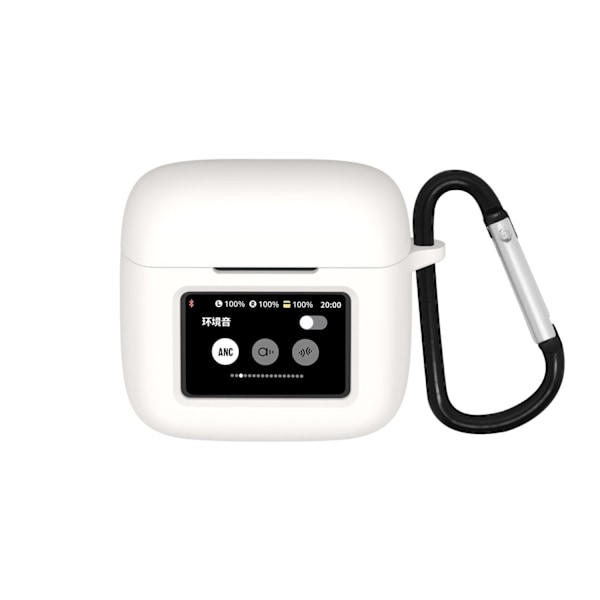 Skyddande Fodral i Silikon för JBL Tour Pro 3 Vit