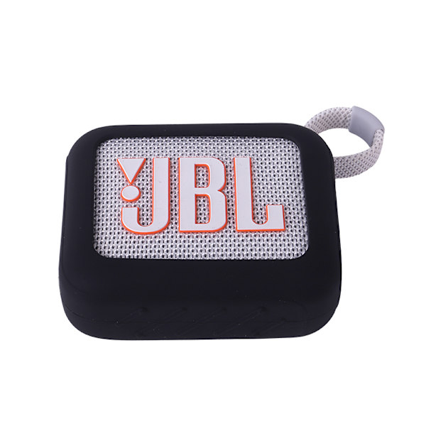 JBL GO4 silikonfodral med karbinhake Svart