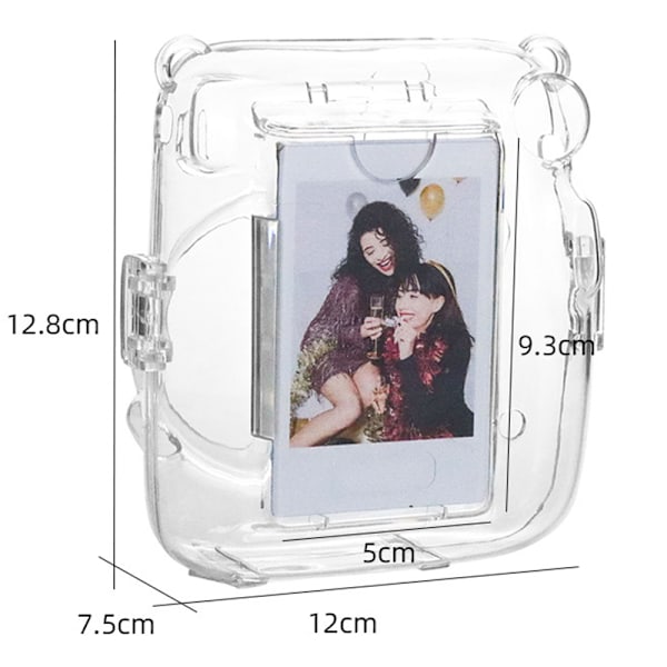 Kamerakotelo valokuvapaikalla Fujifilm Instax Mini 11 Läpinäkyvä