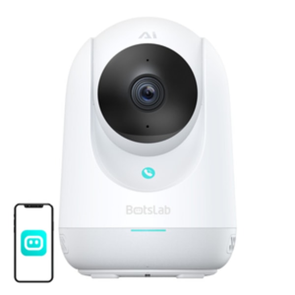360° indendørs WiFi-kamera Botslab 2C Pro C222 5MP 5G