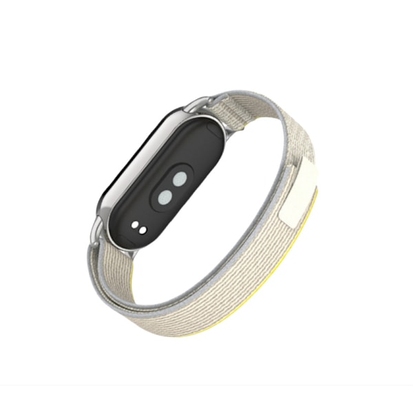 Nylon sportrem för Xiaomi Mi Band 9/8 NFC Grå