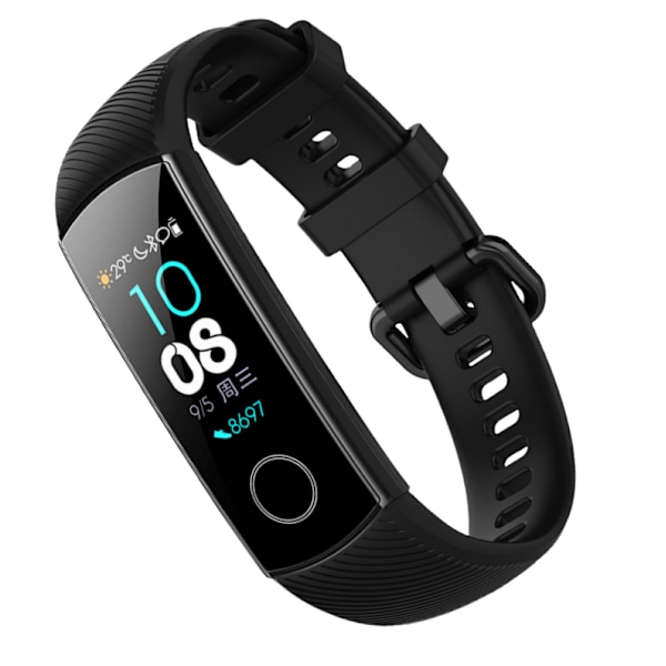 Udskiftningsrem til Huawei Honor Band 4/5 Sort