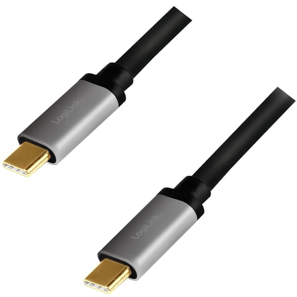 USB-C til USB-C kabel 100W 480 Mbps 1,5m aluminium