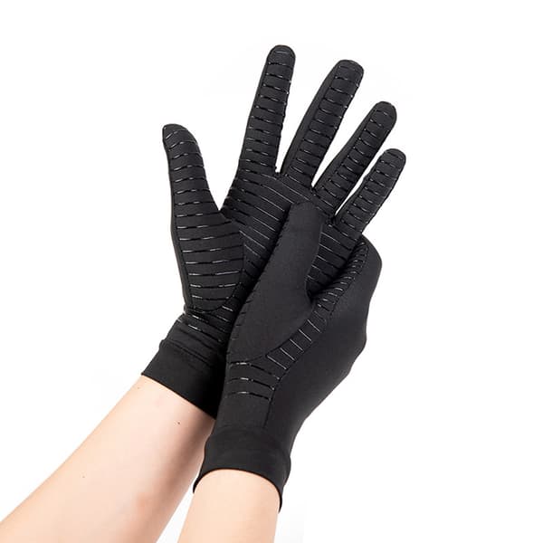 Cykelhandskar i kopparfiber - Full Finger Touchscreen M M