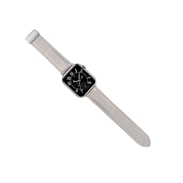 Armband i äkta läder för Honor Watch 5 Vit