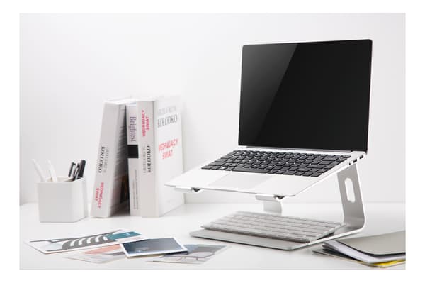 High-rise laptop riser, 5kg, aluminum