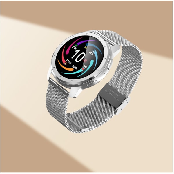 Steel Glue Smartwatch - Bluetooth-opkald Silver Silver