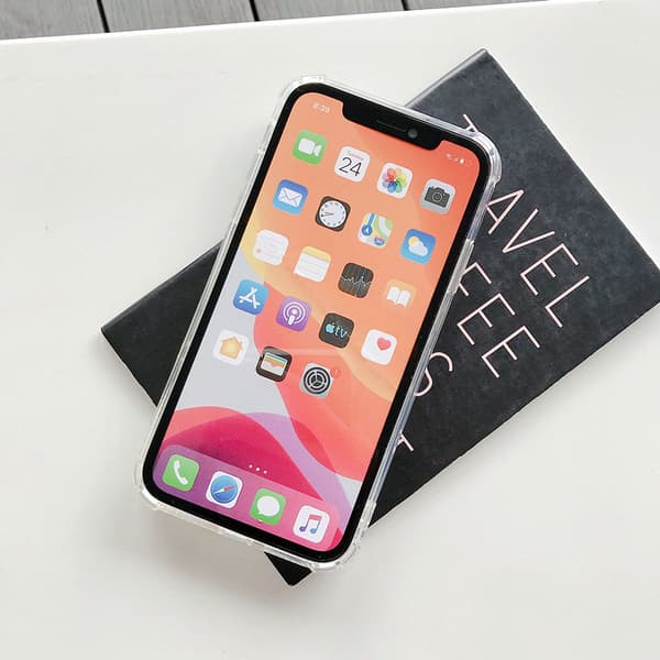 Klart Stötsäkert Telefonskal för iPhone 16-serien iPhone 16 Pro Max