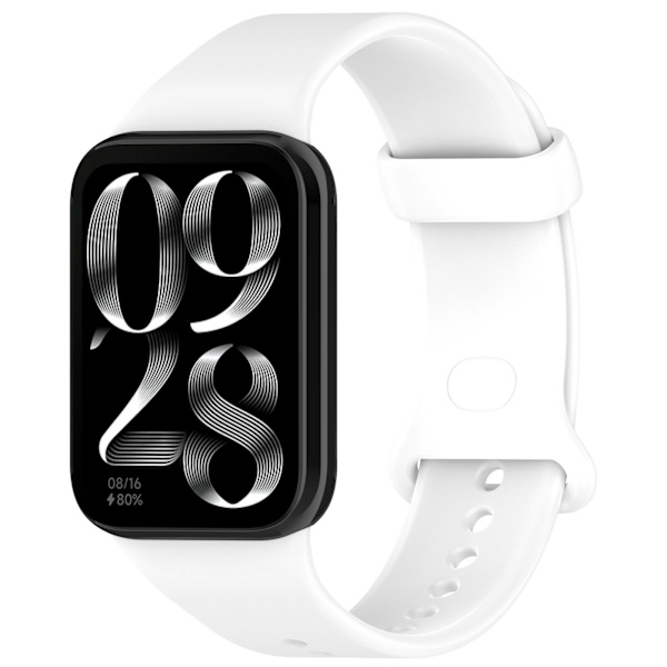 Klockarmband för Xiaomi Mi Band 8 Pro / Redmi Watch 4 Vit