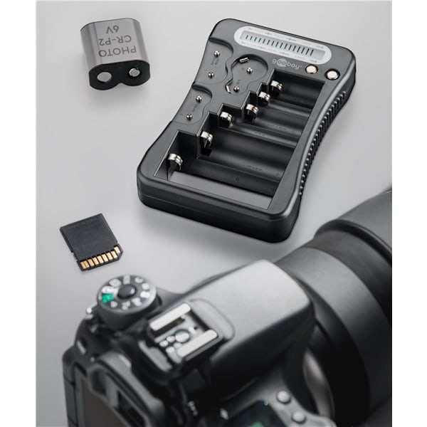 Batteriprovare med LCD-display