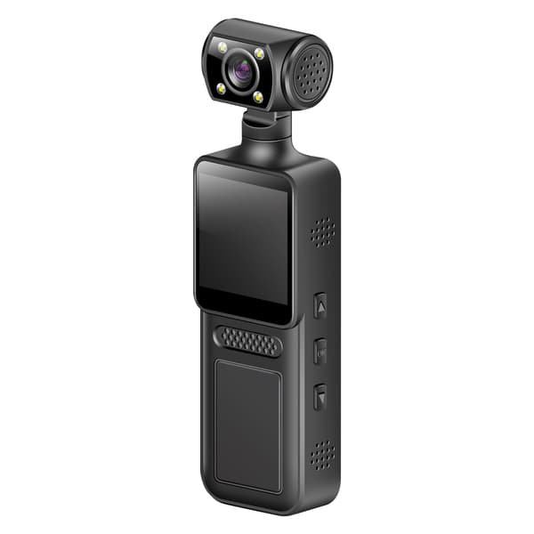 High-Definition Clip-On Body Camera M12+ med WiFi