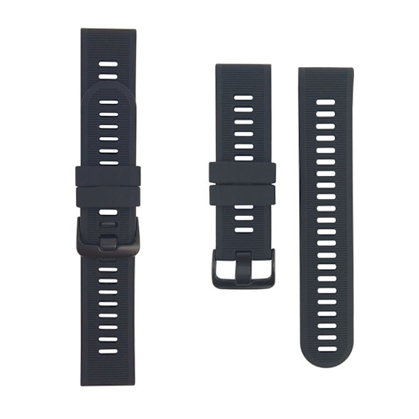 INF Klockarmband silikon  Forerunner 945/935, Garmin Fenix 5 Garmin Forerunner 945/935, Garmin Fenix 5 Svart