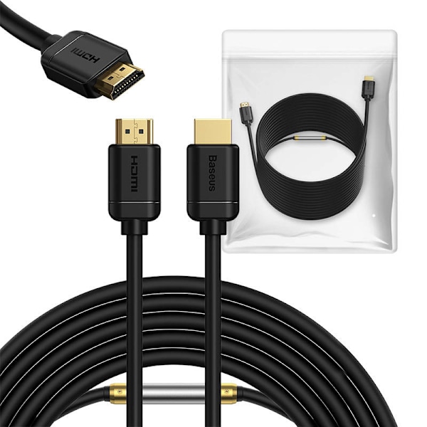 HDMI-kabel Baseus, 4K@60Hz, 20m (sort)