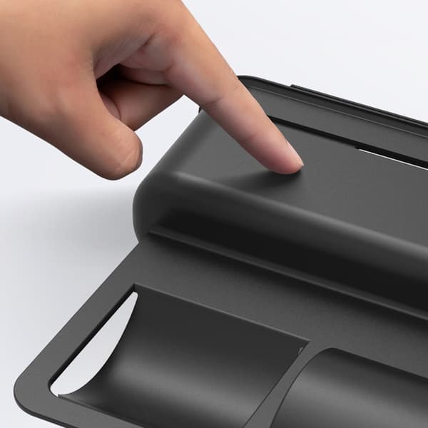 Justerbart bilstol gap organizer sæt Black Black