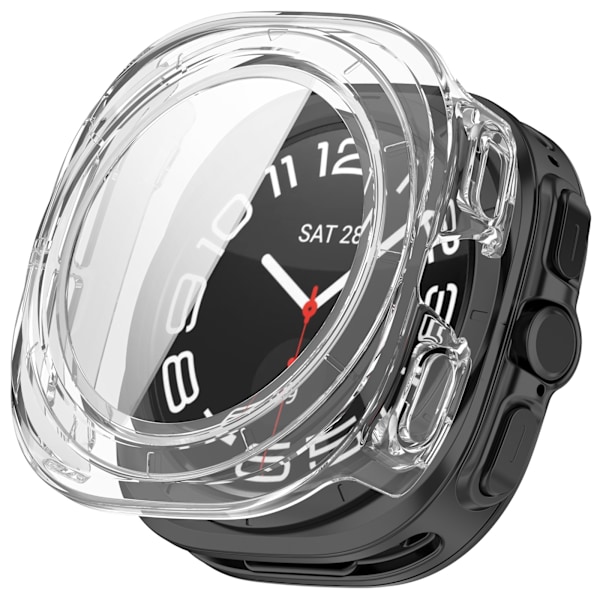 Samsung Watch Ultra 47 mm Fodral med Inbyggt Skärmskydd Transparent