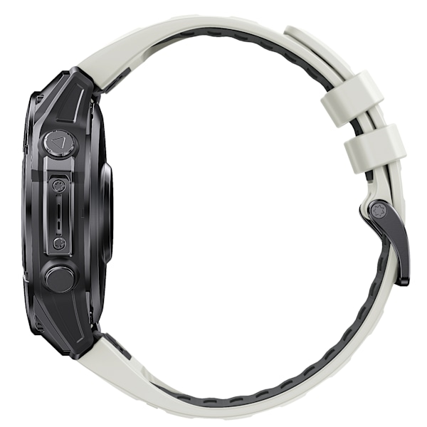 Silikonarmband med snabbkoppling för Garmin Fenix 8 Grå