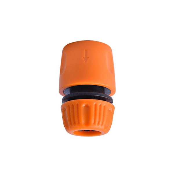 4-pack ABS vattenrörskoppling - 1/2 tums vattenkoppling (orange)