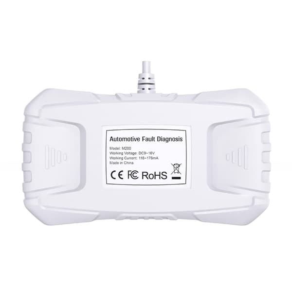 OBD2 bildiagnose-tablet til fuld motorfejldiagnose i værksted og på farten, 2.8-inch farveskærm, Mode 6/8, 40,000+ koder, cloud print