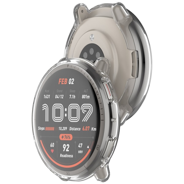 Elektropläterat TPU-fodral för Huami Amazfit Active2 Transparent