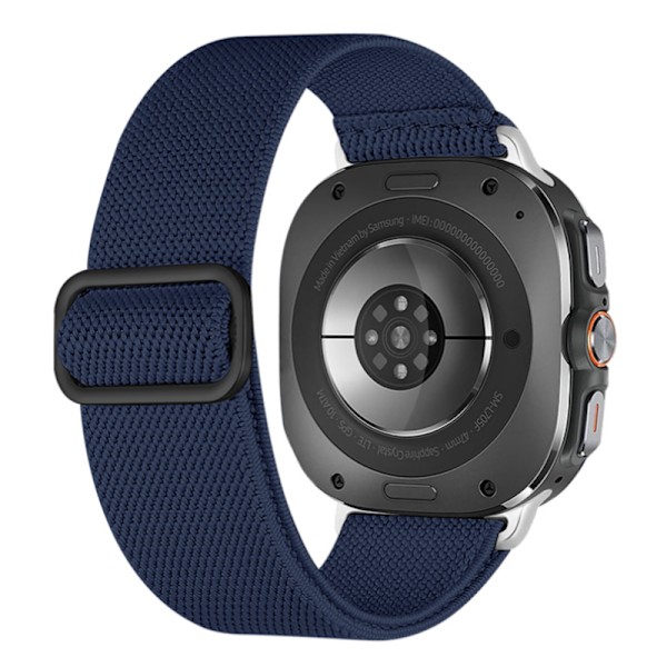 Samsung Watch 7 Ultra Elastisk nylonrem Blå