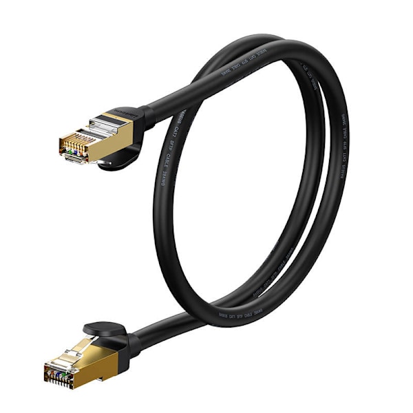 Baseus Ethernet RJ45, 10 Gbps, 1 m nätverkskabel (svart)